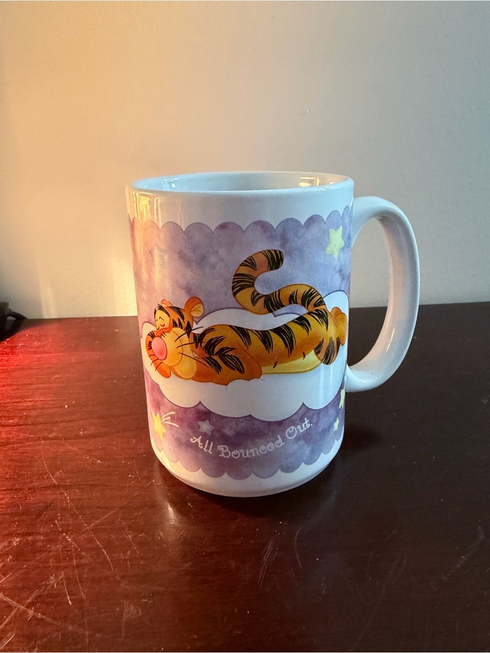 Disney Winnie the Pooh Tigger Piglet “All Bounced Out” Houston Harvest Mug